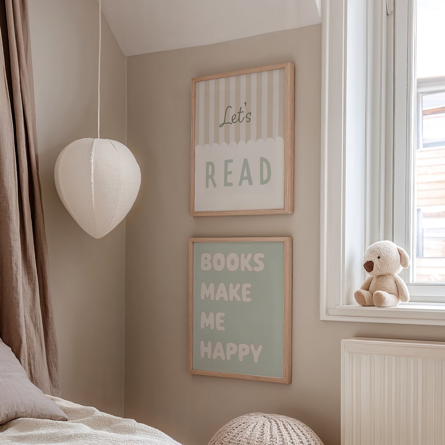 Books Make Me Happy - Fine Art Print