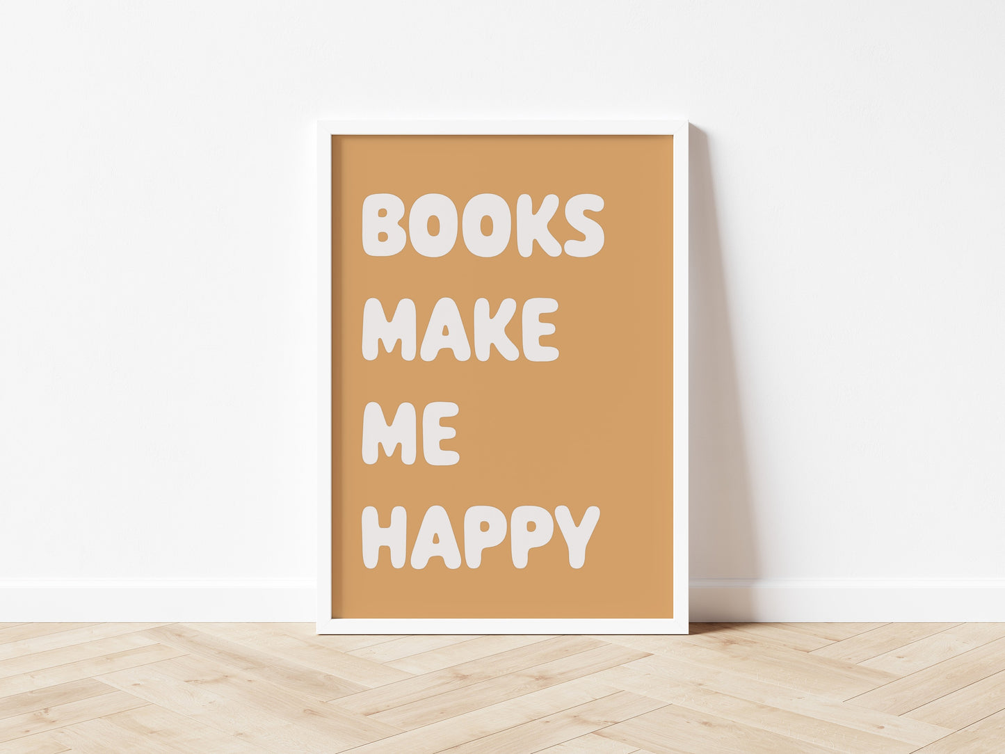 Books Make Me Happy - Fine Art Print