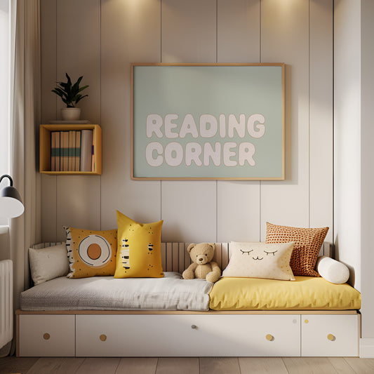 Reading Corner - Fine Art Print