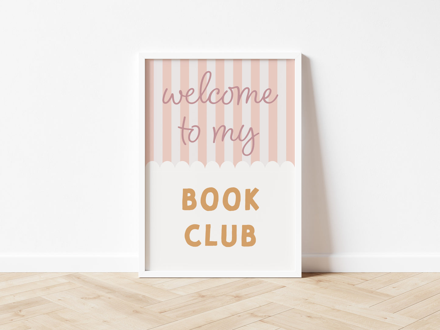 Welcome To My Book Club - Fine Art Print