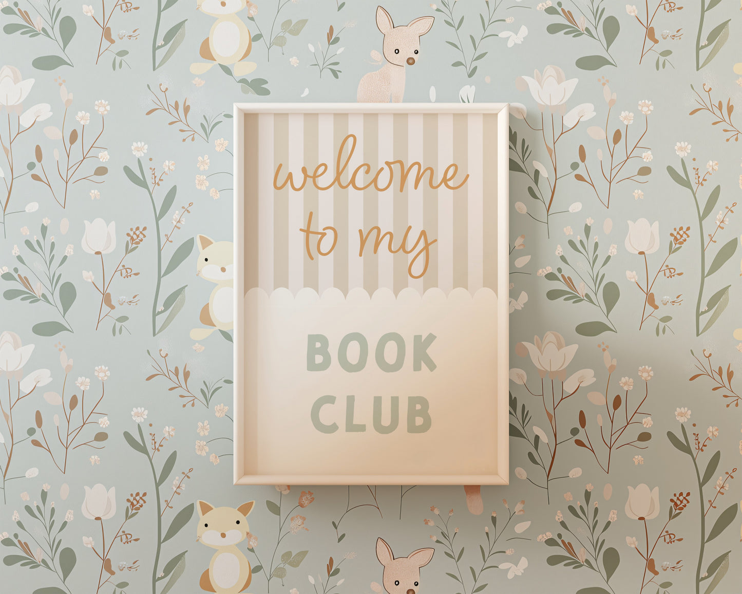 Welcome To My Book Club - Fine Art Print