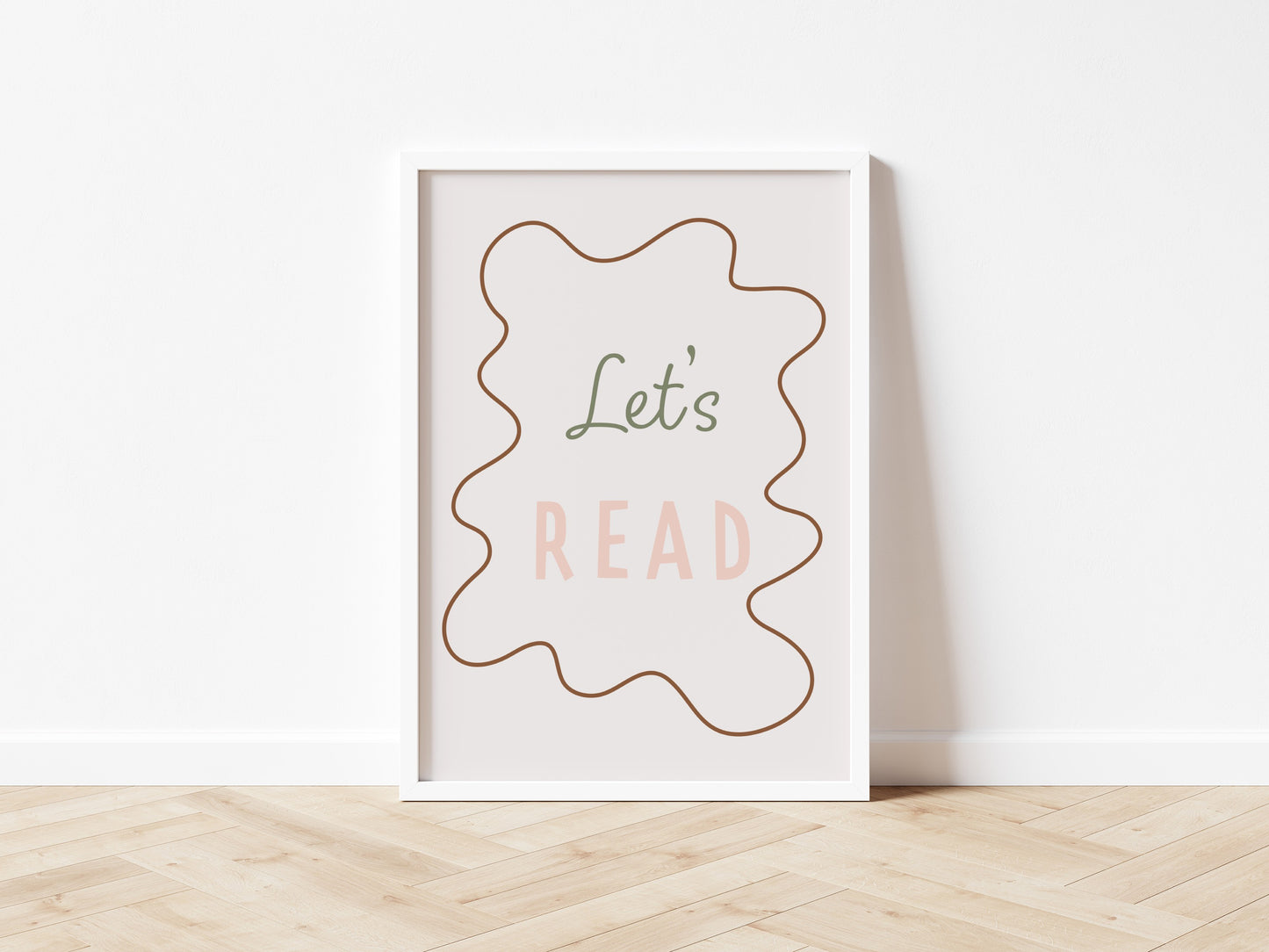 Let's Read - Wavy Edition - Fine art print